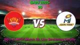 How to Watch MICT vs SEC Match 29, Live Streaming and Telecast, January 18, 2026