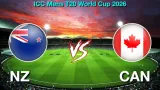 How to Watch NZ vs CAN T20 WC Match 31, Live Streaming and Telecast, February 17, 2026