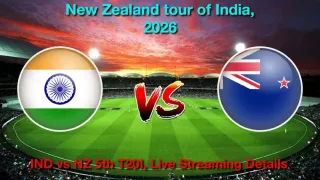 How to Watch NZ vs IND 5th T20, Live Streaming and Telecast, January 31, 2026