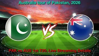 How to Watch PAK vs AUS 1st T20, Live Streaming and Telecast, January 29, 2026