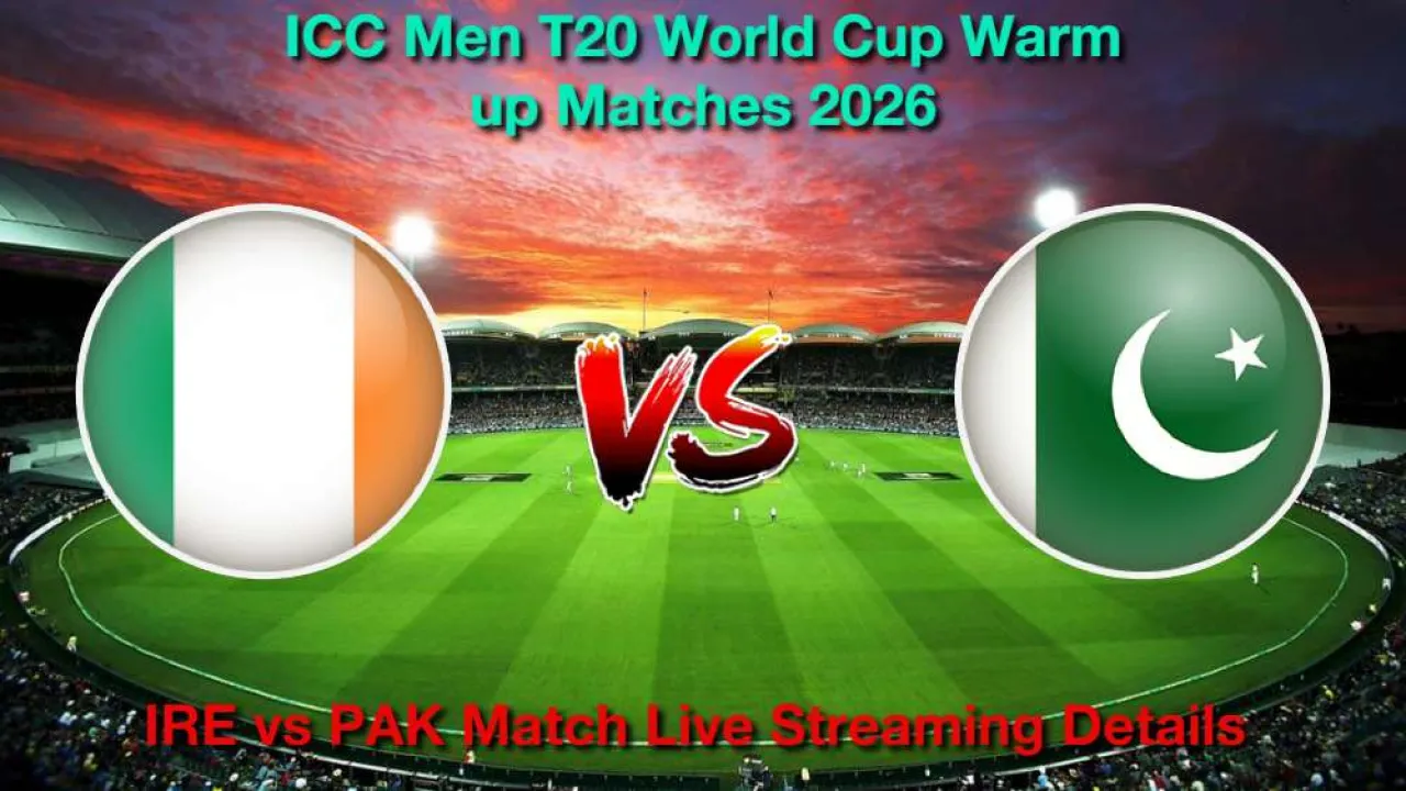 PAK vs IRE वार्म-अप मैच, लाइव स्ट्रीमिंग और टेलीकास्ट कैसे देखें, 4 फरवरी, 2026