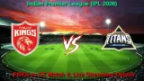 How to Watch PBKS vs GT IPL Match 4, Live Streaming and Telecast, Mar 31, 2026