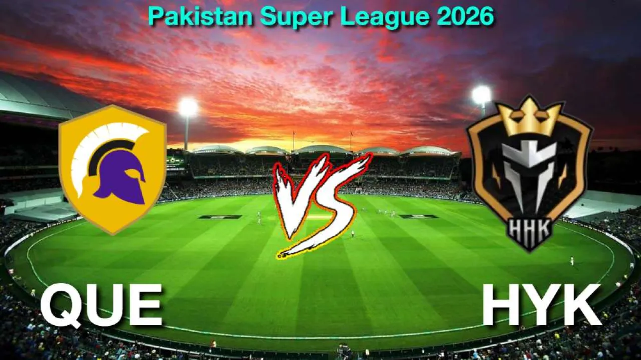 QUE बनाम HYK PSL मैच 5, लाइव स्ट्रीमिंग और टेलीकास्ट कैसे देखें, मार्च 29, 2026