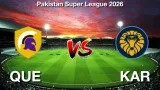 How to Watch QUE vs KAR PSL Match 37, Live Streaming and Telecast, Apr 25, 2026