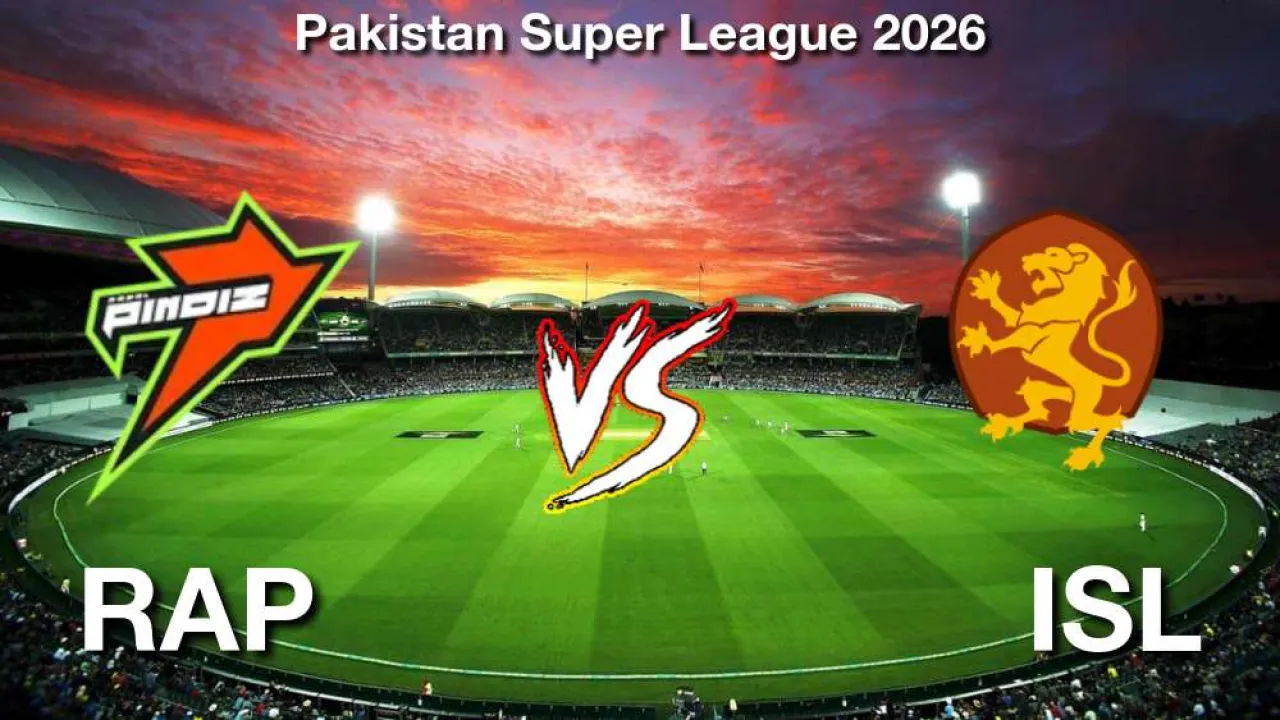 RAP बनाम ISL PSL मैच 34, लाइव स्ट्रीमिंग और टेलीकास्ट, 23 अप्रैल, 2026 कैसे देखें