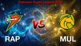 How to Watch RAP vs MUL PSL Match 31, Live Streaming and Telecast, Apr 21, 2026