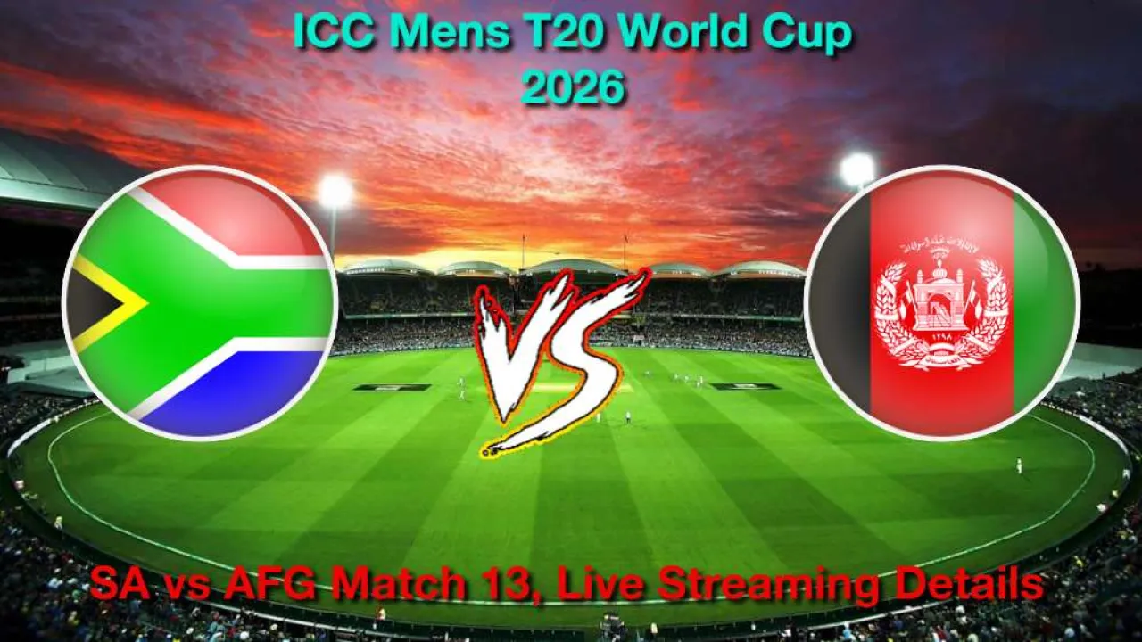 SA vs AFG T20 विश्व कप, लाइव स्ट्रीमिंग और टेलीकास्ट कैसे देखें, 11 फरवरी, 2026