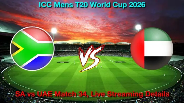 How to Watch SA vs UAE