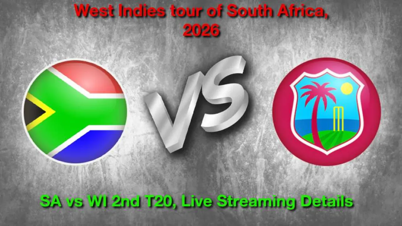 SA vs WI 2nd T20, लाइव स्ट्रीमिंग और टेलीकास्ट, 29 जनवरी, 2026 कैसे देखें