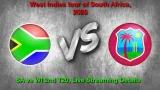 How to Watch SA vs WI 2nd T20, Live Streaming and Telecast, January 29, 2026