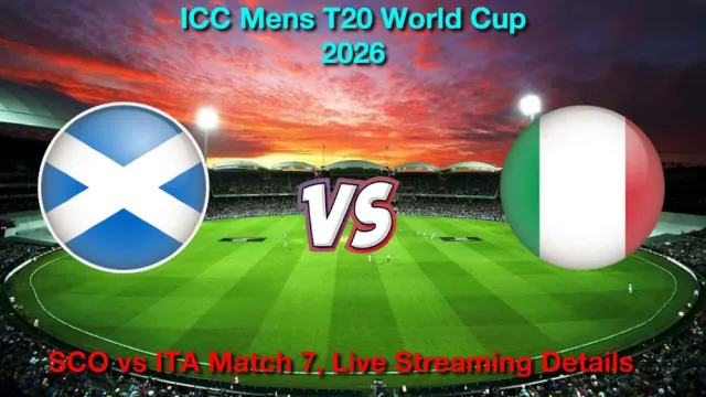 How to Watch SCO vs ITA