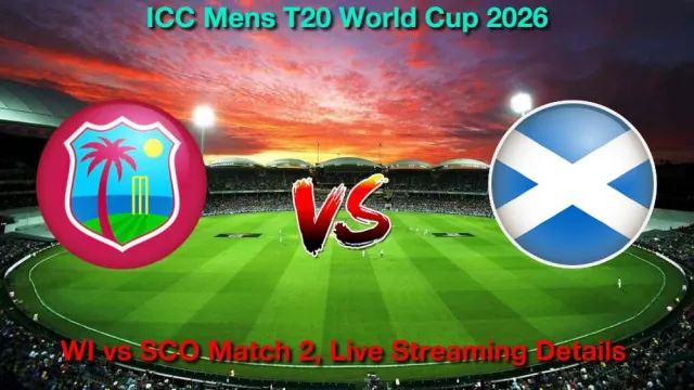 How to Watch SCO vs WI