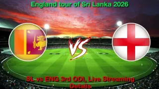 How to Watch SL vs ENG 3rd ODI, Live Streaming and Telecast, January 27, 2026