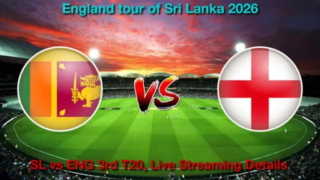 How to Watch SL vs ENG