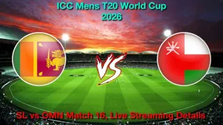 How to Watch SL vs OMN T20 World Cup, Live Streaming and Telecast, February 12, 2026