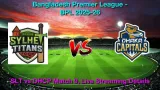 How to Watch Sylhet vs Dhaka Match 9, Live Streaming and Telecast, Jan 1, 2026