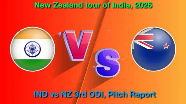 IND vs NZ 3rd ODI, Pitch