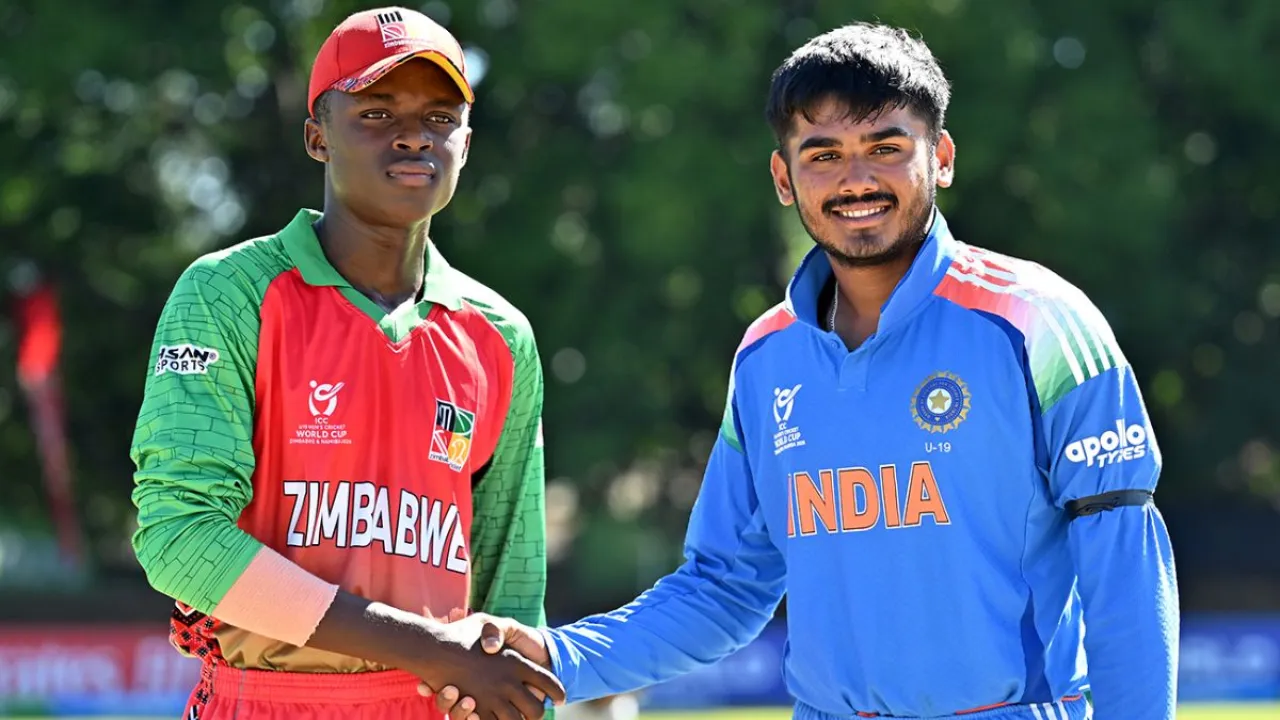इंडिया U-19 बनाम जिम्बाब्वे U-19 मैच लाइव स्कोरकार्ड, IND-U19 vs ZIM-U19 स्कोर