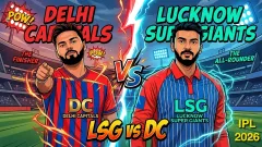 LSG vs DC Match 5, Picture