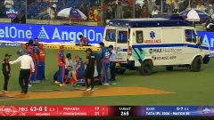 Lungi Ngidi Injured While Fielding, Picture