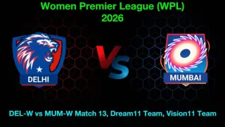 MI-W vs DC-W Dream11 Team, Vision11, Match Prediction, Playing 11