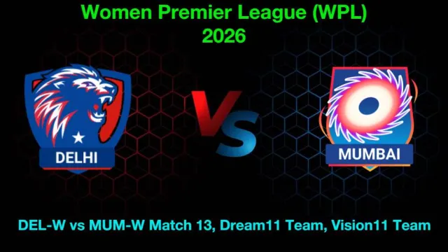 MI-W vs DC-W Dream11 Team, Vision11,