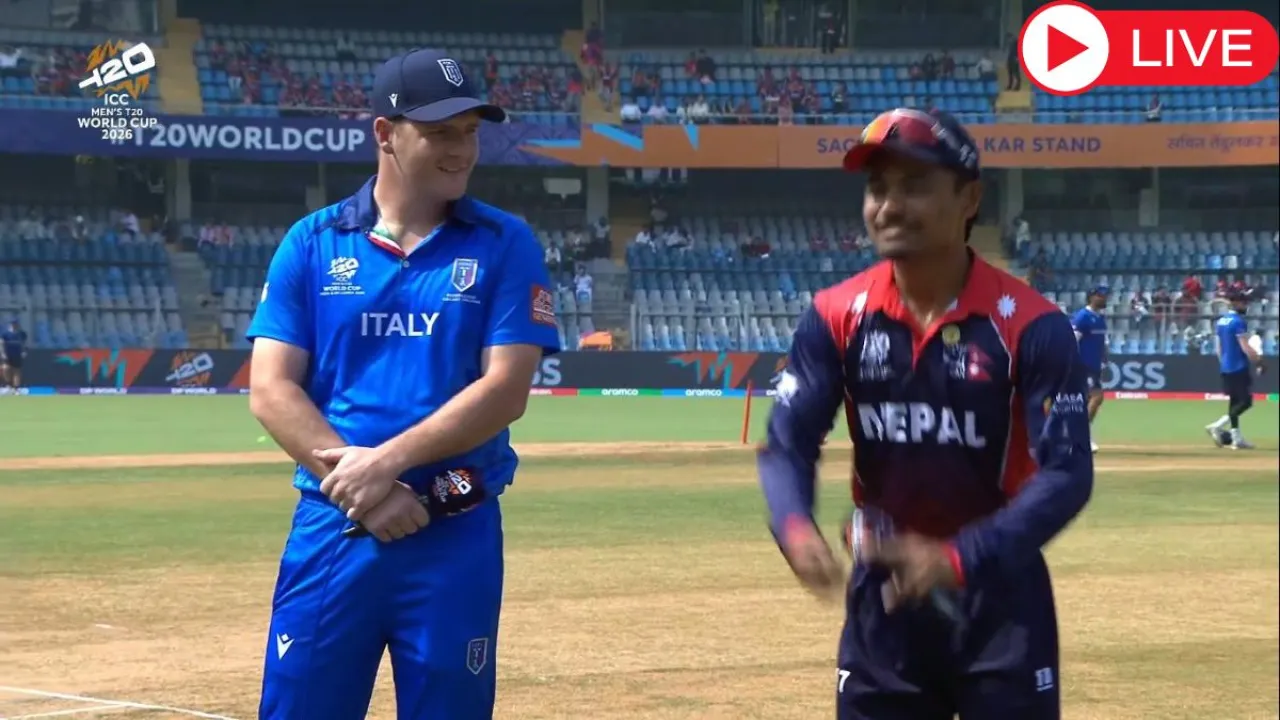 नेपाल बनाम इटली मैच लाइव स्कोरकार्ड, NEP vs ITA स्कोर T20 WC