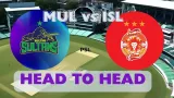 PSL 2026: MUL vs ISL Head-to-Head Record and Player Stats