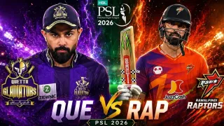 PSL 2026: QUE vs RAP Head-to-Head Record and Player Stats