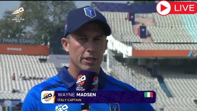 Scotland vs Italy Match Live Scorecard,