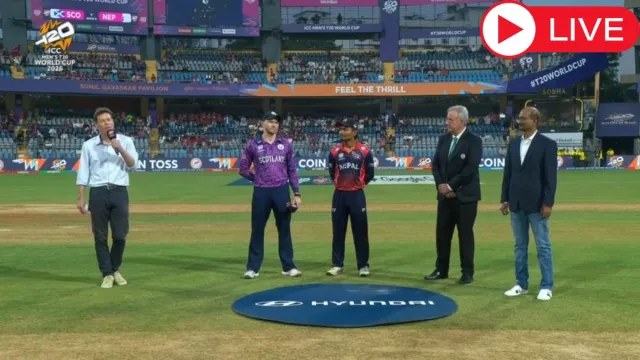 Scotland vs Nepal Match Live Scorecard,