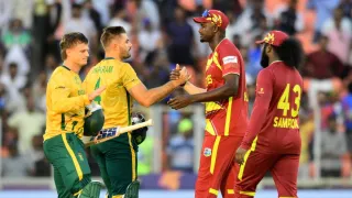 South Africa and West Indies players finally leave India
