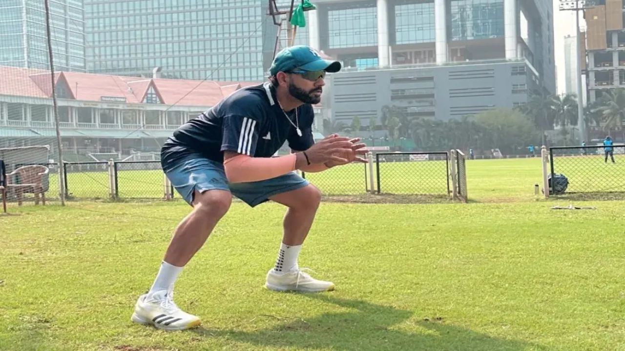 Why is Rohit Sharma trending? Pictures and videos of his intense practice session in the nets have gone viral in Hindi