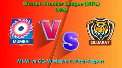 WPL 2026, Match 6: MI-W Picture