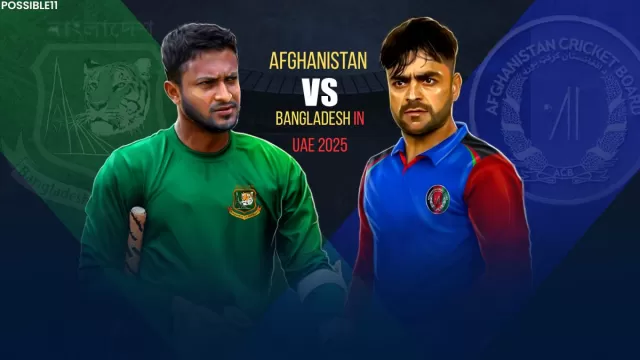 Afghanistan vs Bangladesh in UAE 2025