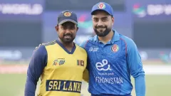 Afghanistan vs Sri Lanka in Picture