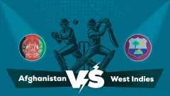 Afghanistan vs West Indies in Picture