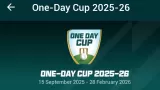 Australia Domestic One-Day Cup 2025-26