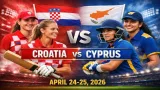 Croatia Women tour of Cyprus 2026