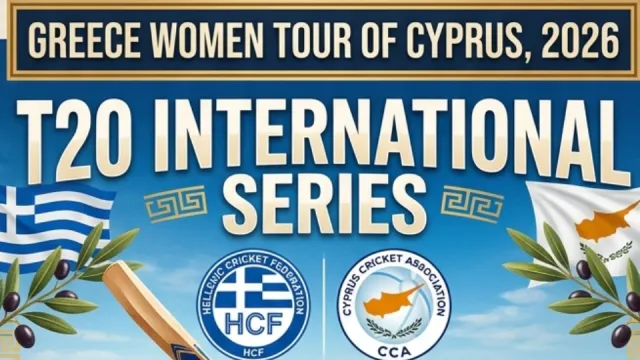 ग्रीस महिला टीम का साइप्रस दौरा, 2026