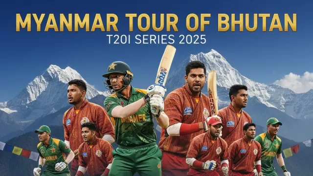 Myanmar tour of Bhutan, 2025