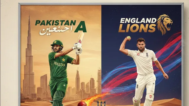 Pakistan A vs England Lions in UAE, 2026