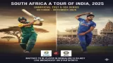 South Africa A tour of India, 2025