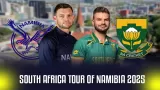 South Africa tour of Namibia 2025