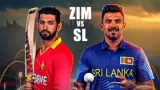 Sri Lanka tour zimbabwe 2025