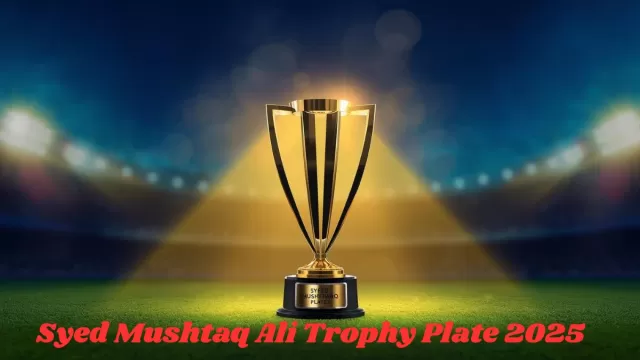 Syed Mushtaq Ali Trophy Plate 2025