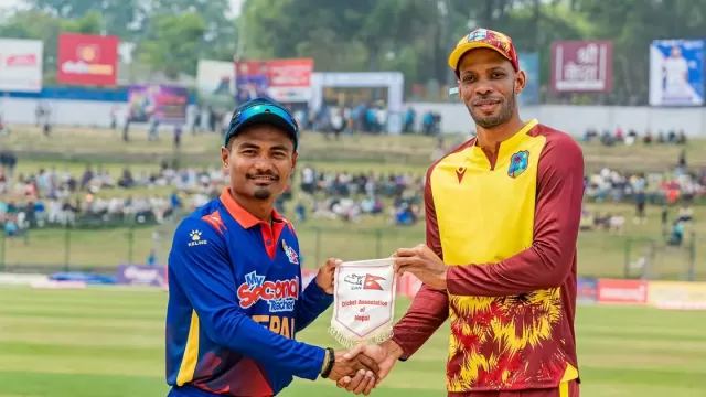 West Indies vs Nepal in UAE, 2025
