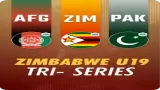 Zimbabwe U19 Tri-Series 2025-26