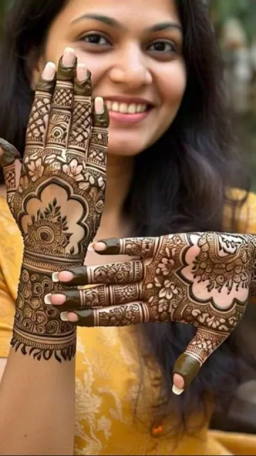 Diwali Special Mehndi Design Ideas Picture