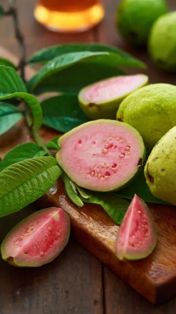 Eating guava will give the Picture